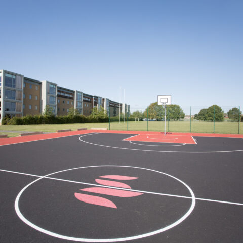 MUGA and football pitches